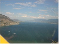 There are lots of big lakes in BC.  This is just north of Penticton.